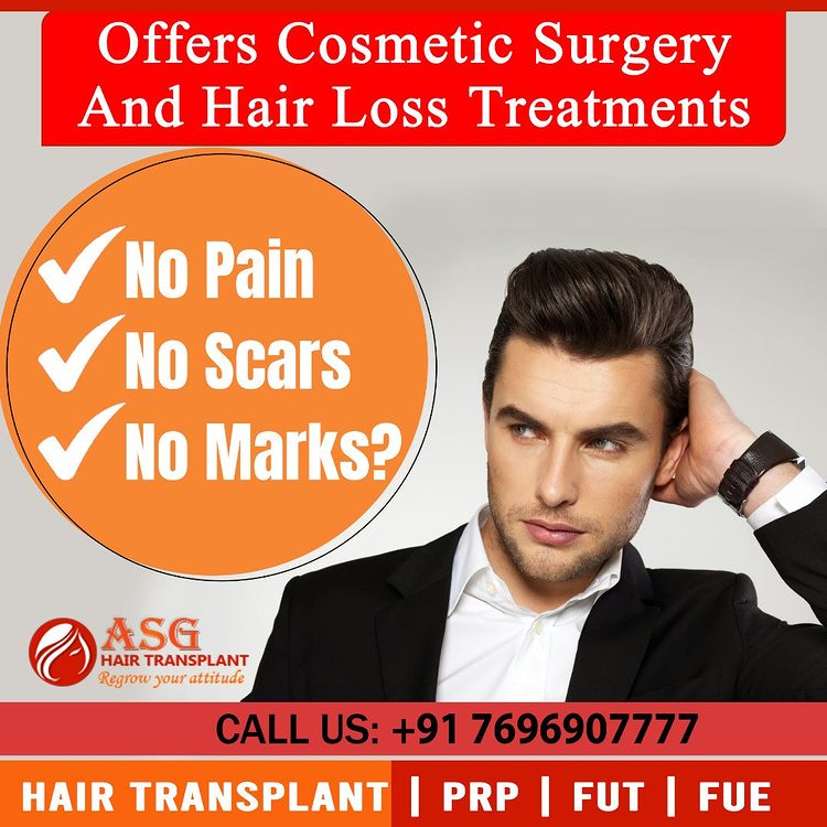 Cosmetic Surgery and Hair Loss treatments, Hair Transplant in Punjab