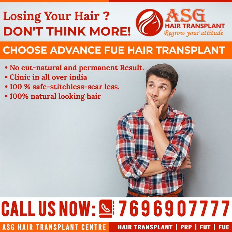 Choose advance FUE Hair Transplant