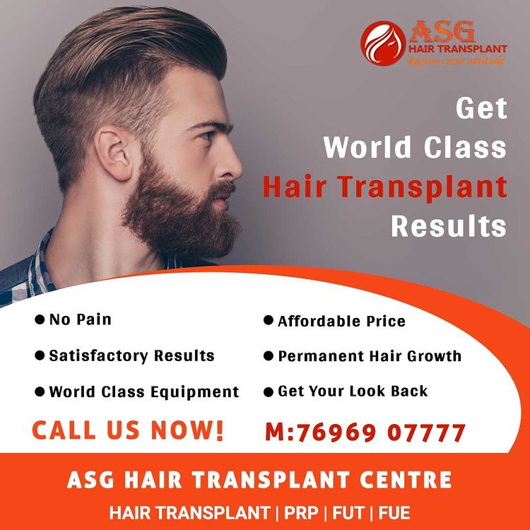 Get world class Hair Transplant Results